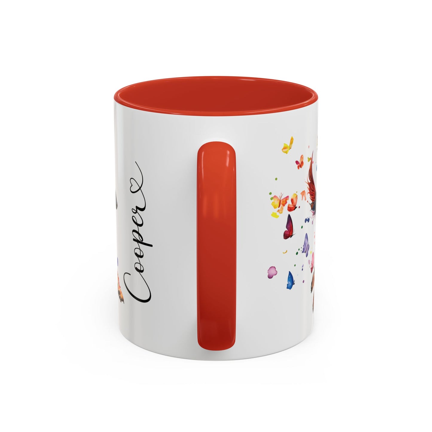 Belgian Tervuren Personalized Accent Mugs, 11oz