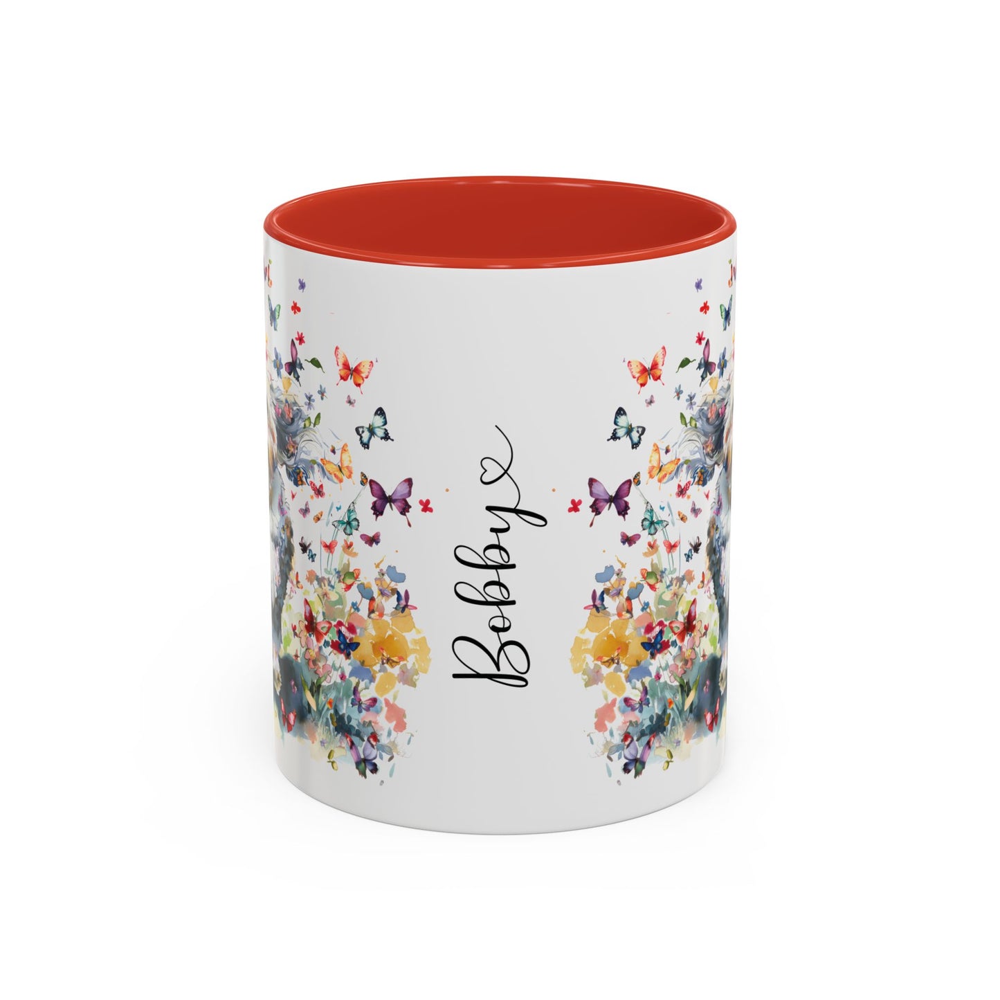 Shih Tzu #2 Personalized Accent Mugs, 11oz