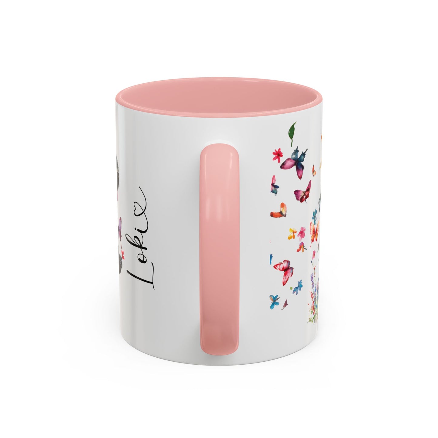 Giant Schnauzer Personalized Accent Mugs, 11oz