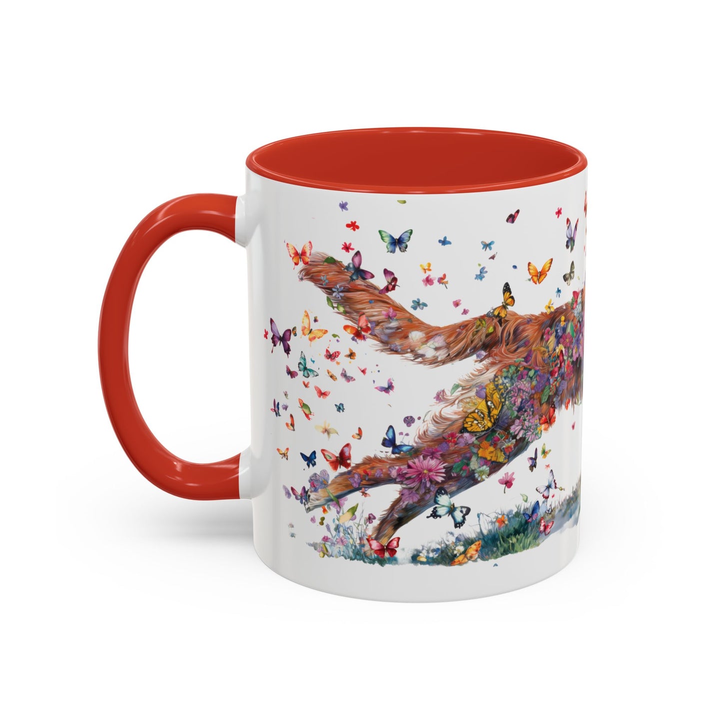Nova Scotia Duck Tolling Retriever Personalized Accent Mugs, 11oz