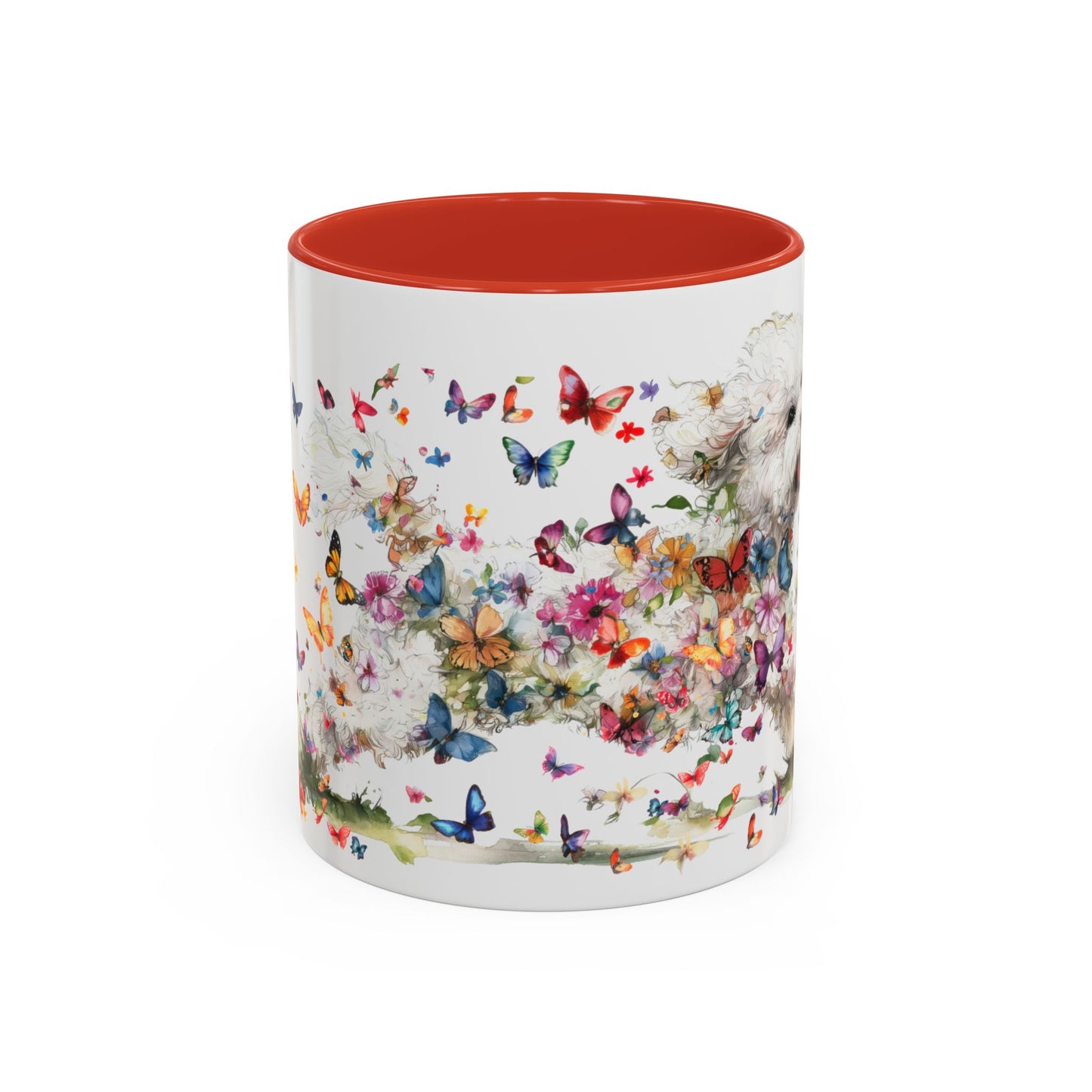 Bichon Frise #2 Personalized colourful Mugs, 11oz