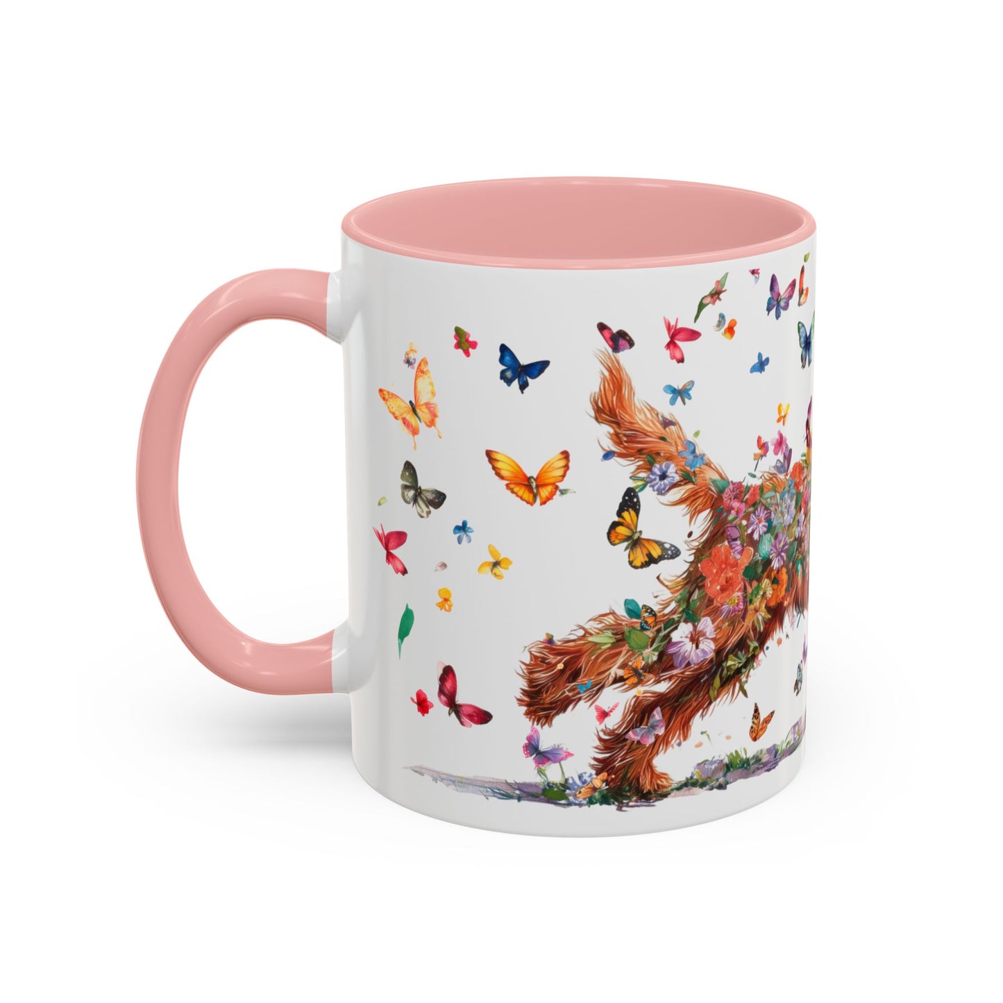Cockapoo #2 Personalized Accent Mugs, 11oz
