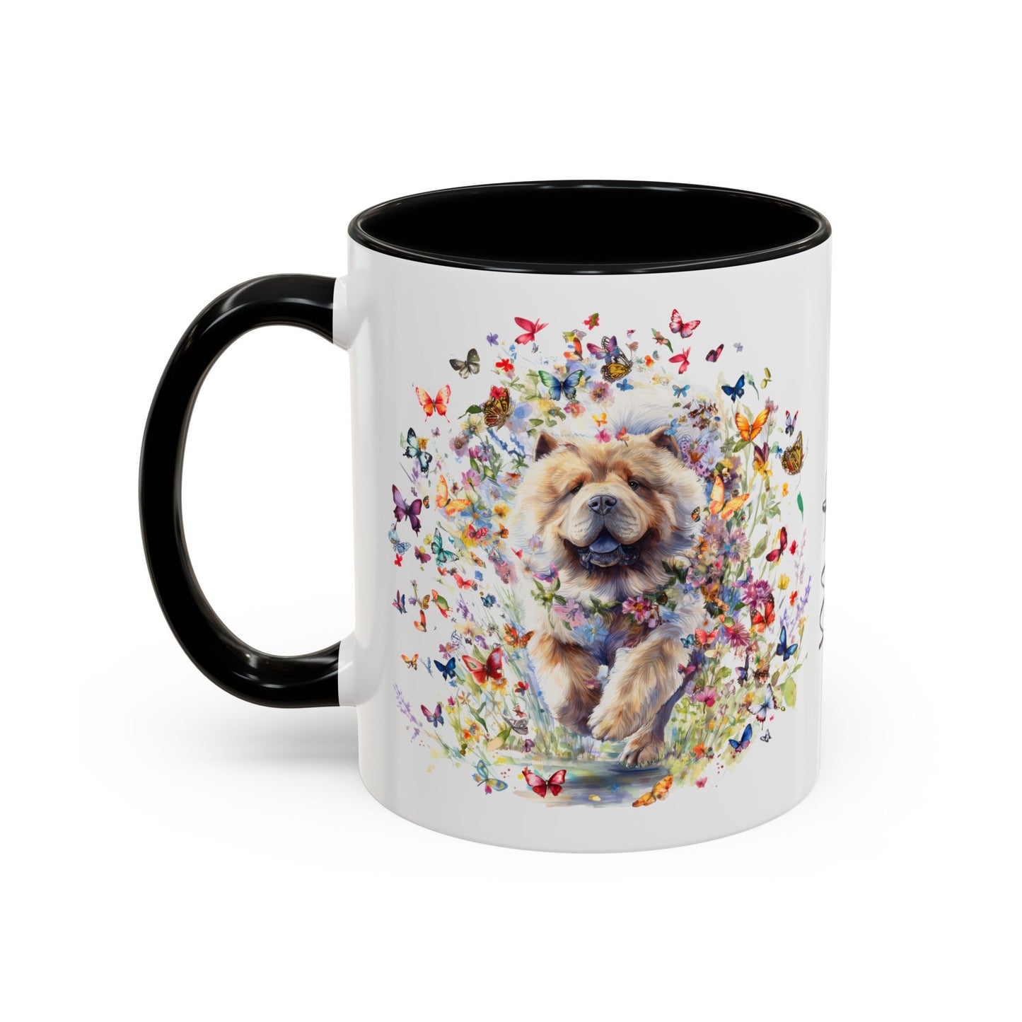 Chow Chow #7 Personalized Accent Mugs, 11oz