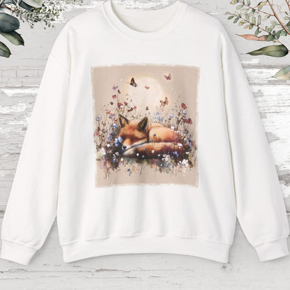 Fox sleeping #5 Unisex Sweat Shirt.
