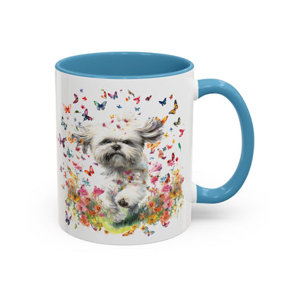 Shih Tzu #3 Personalized Accent Mugs, 11oz