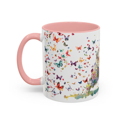 Cairn Terrier #1 Personalized Accent Mugs, 11oz