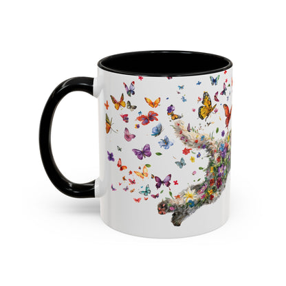 Labradoodle #3 Personalized Accent Mugs, 11oz