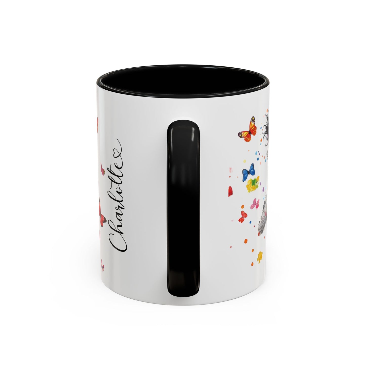 Bernedoodle Personalized Accent Mugs, 11oz
