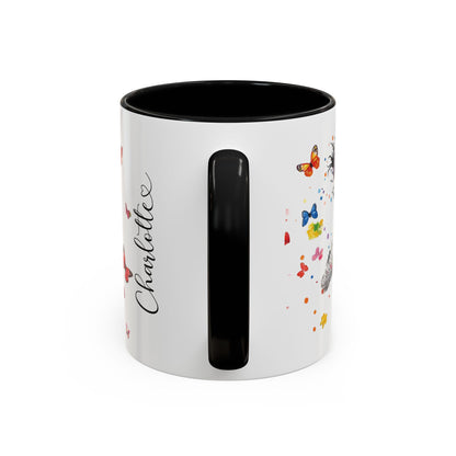 Bernedoodle Personalized Accent Mugs, 11oz