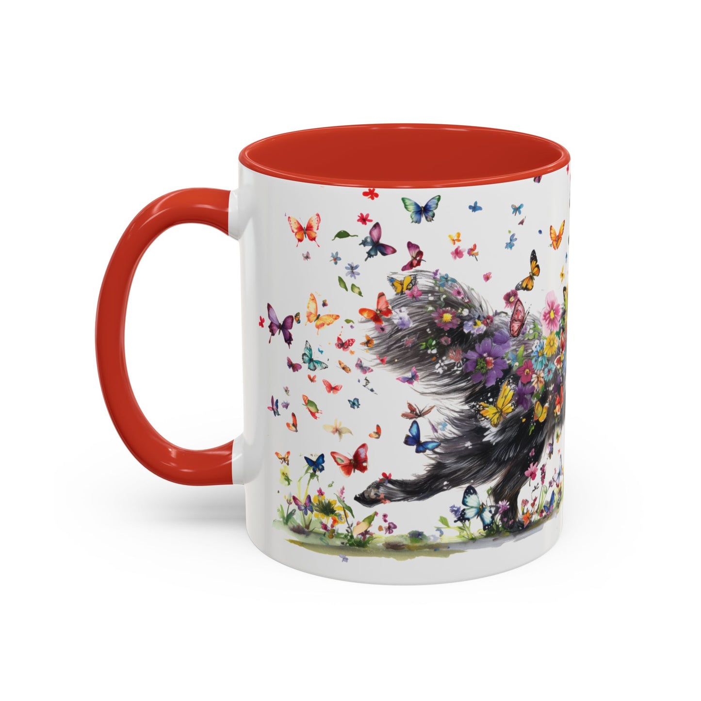 Schipperke Personalized Accent Mugs, 11oz