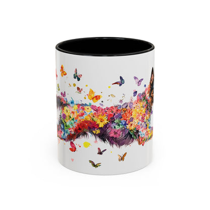 Belgian Tervuren Personalized Accent Mugs, 11oz