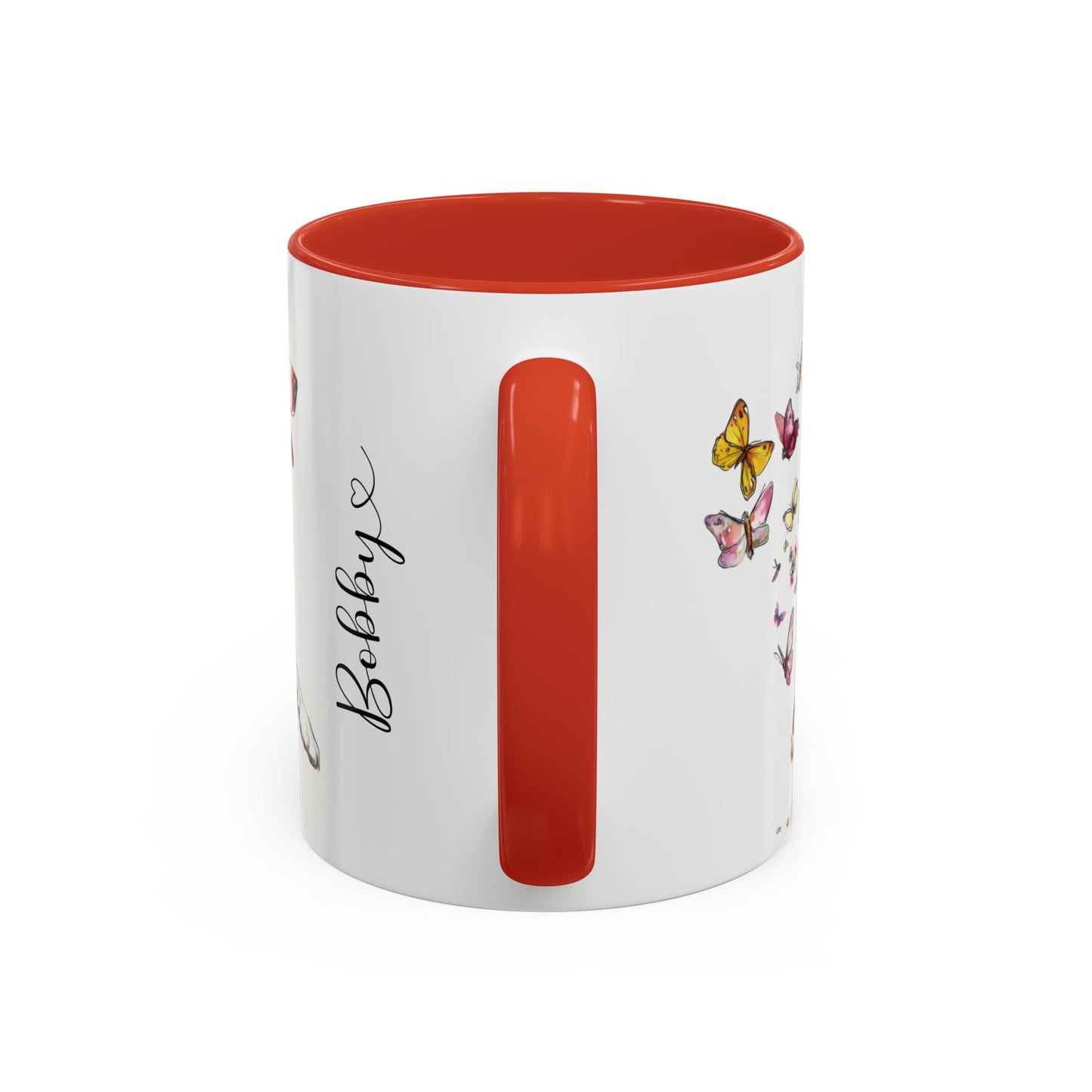Australian Shepherd (Docked) #2 Personalized Accent Mugs, 11oz