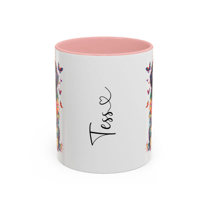 Newfoundland Personalized Colorful Accent Mugs, 11oz