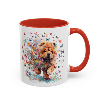 Chow Chow #6 Personalized Accent Mugs, 11oz