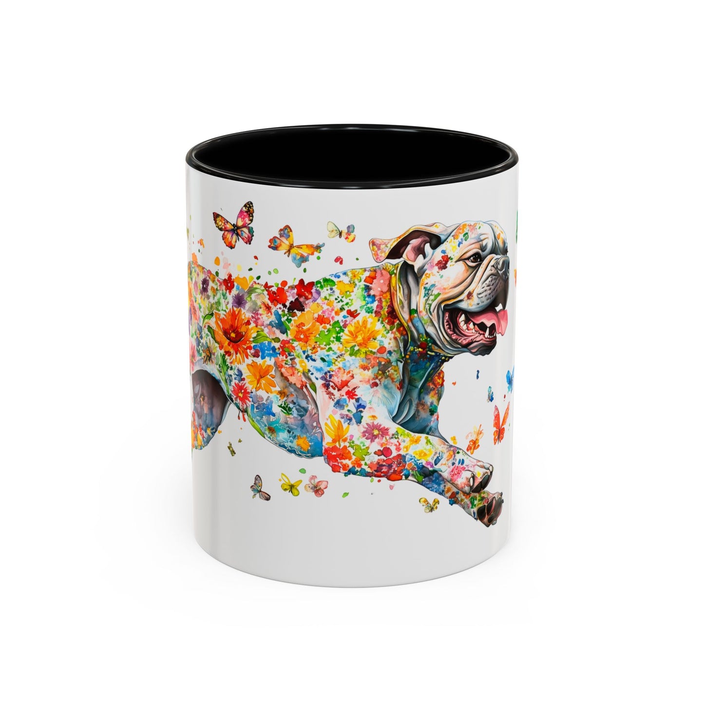 Bullmastiff #2 Personalized Colorful Accent Mugs, 11oz