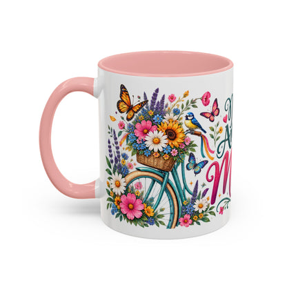 Most Amazing Mum, 11oz  accent mug (UK spelling)