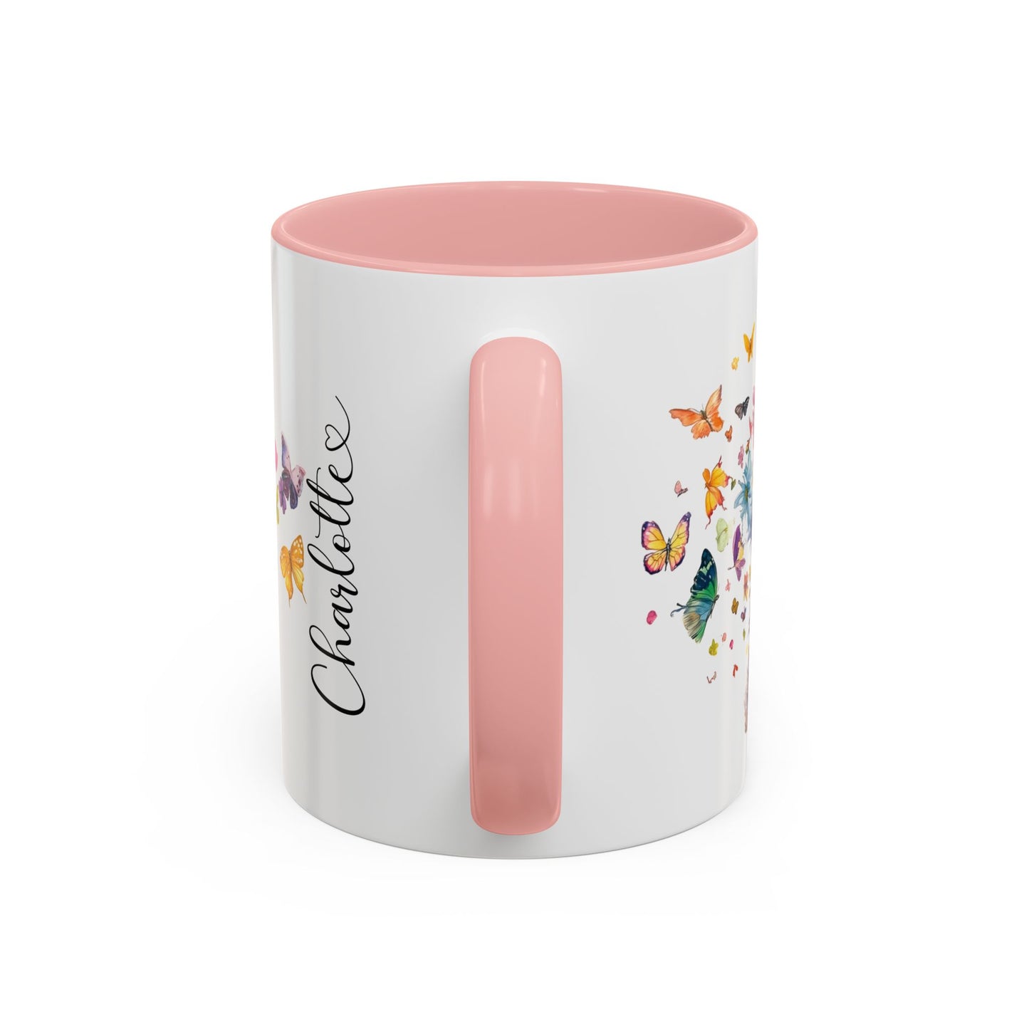 Peekingese #2 Personalized Accent Mugs, 11oz