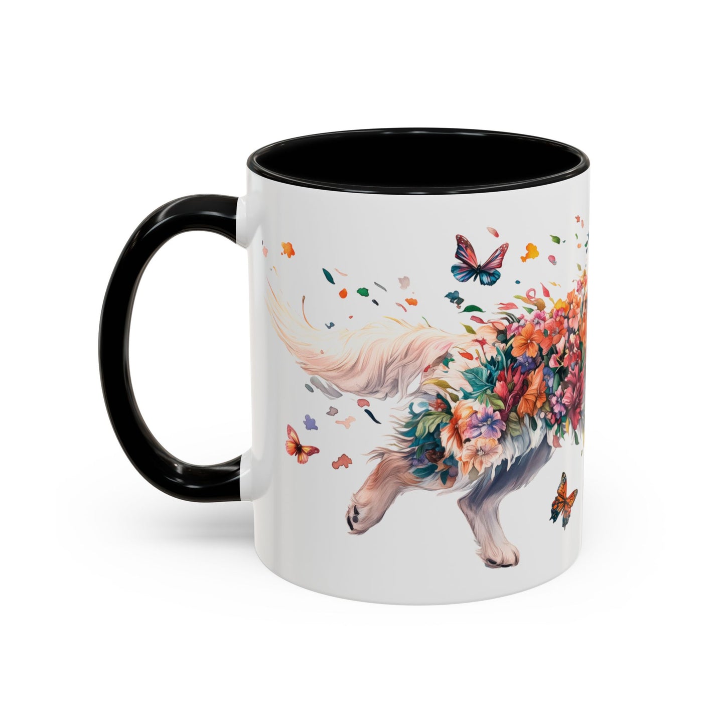 Tibetan Mastiff #2 Personalized Accent Mugs, 11oz