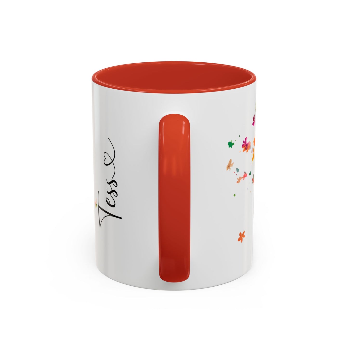 Maltese Personalized Colorful Accent Mugs, 11oz
