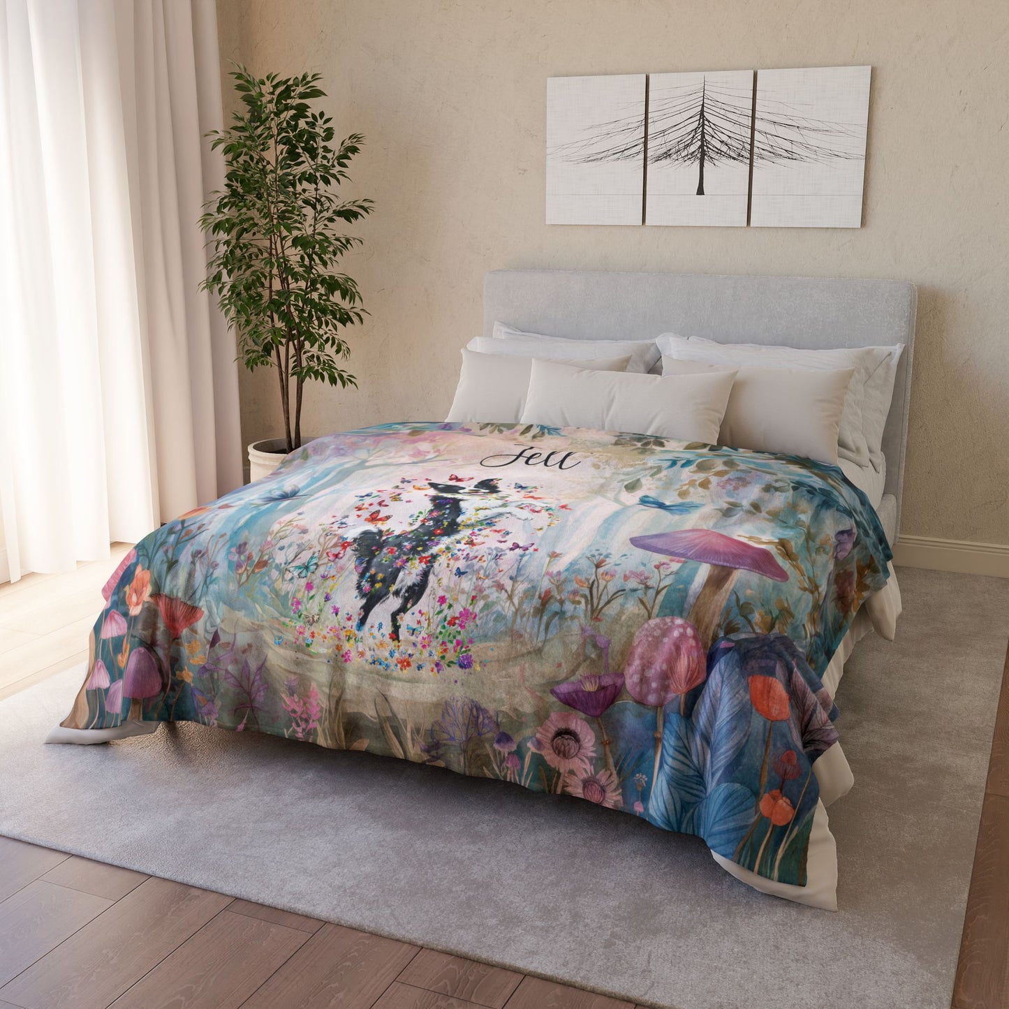 ANY DESIGN #3 Personalised Mystical Forest Blanket