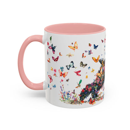 Giant Schnauzer Personalized Accent Mugs, 11oz