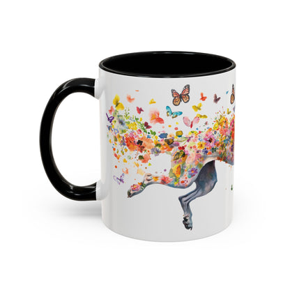 Whippet Personalized Accent Mugs, 11oz