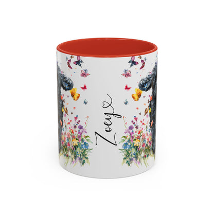 Cavoodle/Cavapoo/Doodle/Cockapoo #2 Personalized Accent Mugs, 11oz