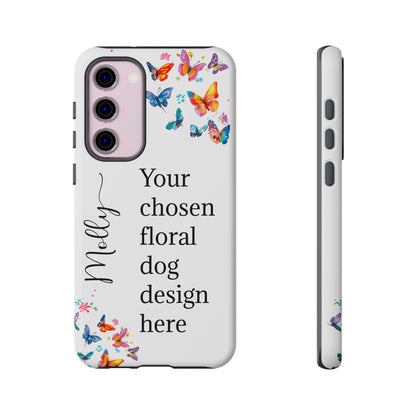 Phone Case, Personalized from ANY OF OUR DESIGNS - White case