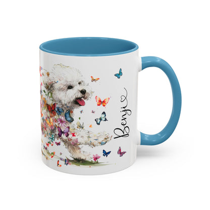 Bichon Frise #2 Personalized colourful Mugs, 11oz