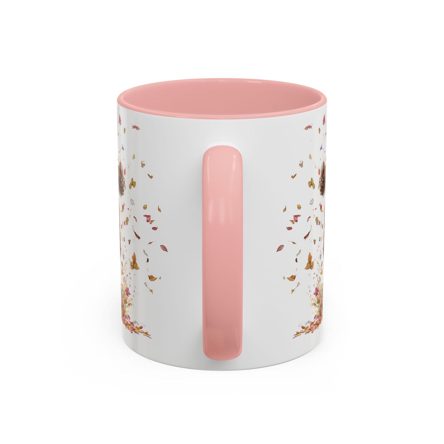 Labradoodle #5 Autumn/Fall, Personalized Accent Mugs, 11oz