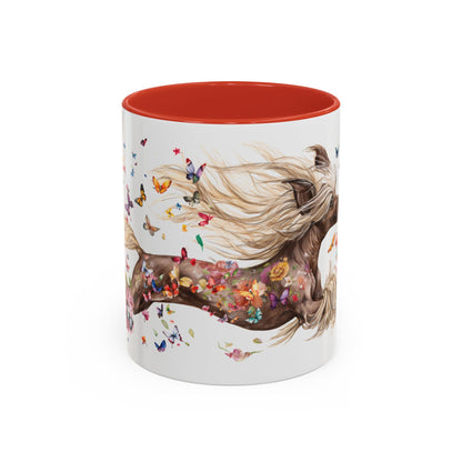 Chinese Crested Personalized Accent Mugs, 11oz