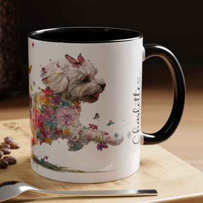 Shihpoo Personalized Accent Mugs, 11oz
