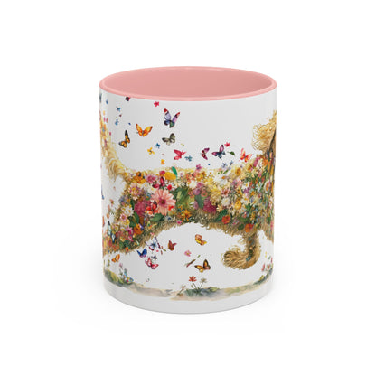 Golden Doodle/Groodle #3 Retriever Personalized Accent Mugs, 11oz
