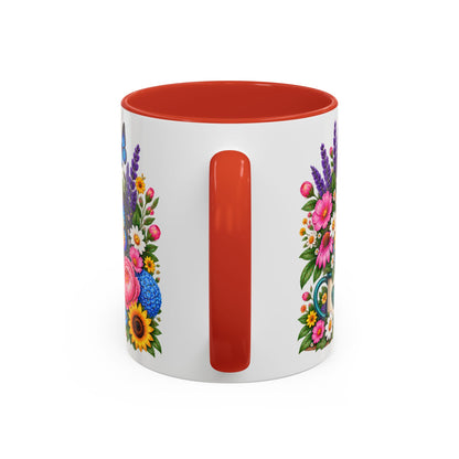 My Favorite Person, 11oz  accent mug (US spelling)