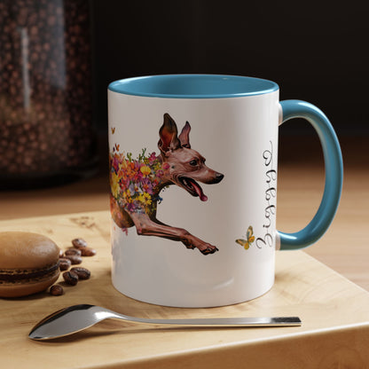 Xoloitzcuintle Personalized Accent Mugs, 11oz