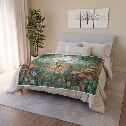 ANY DESIGN #2 Personalised Mystical Forest Blanket