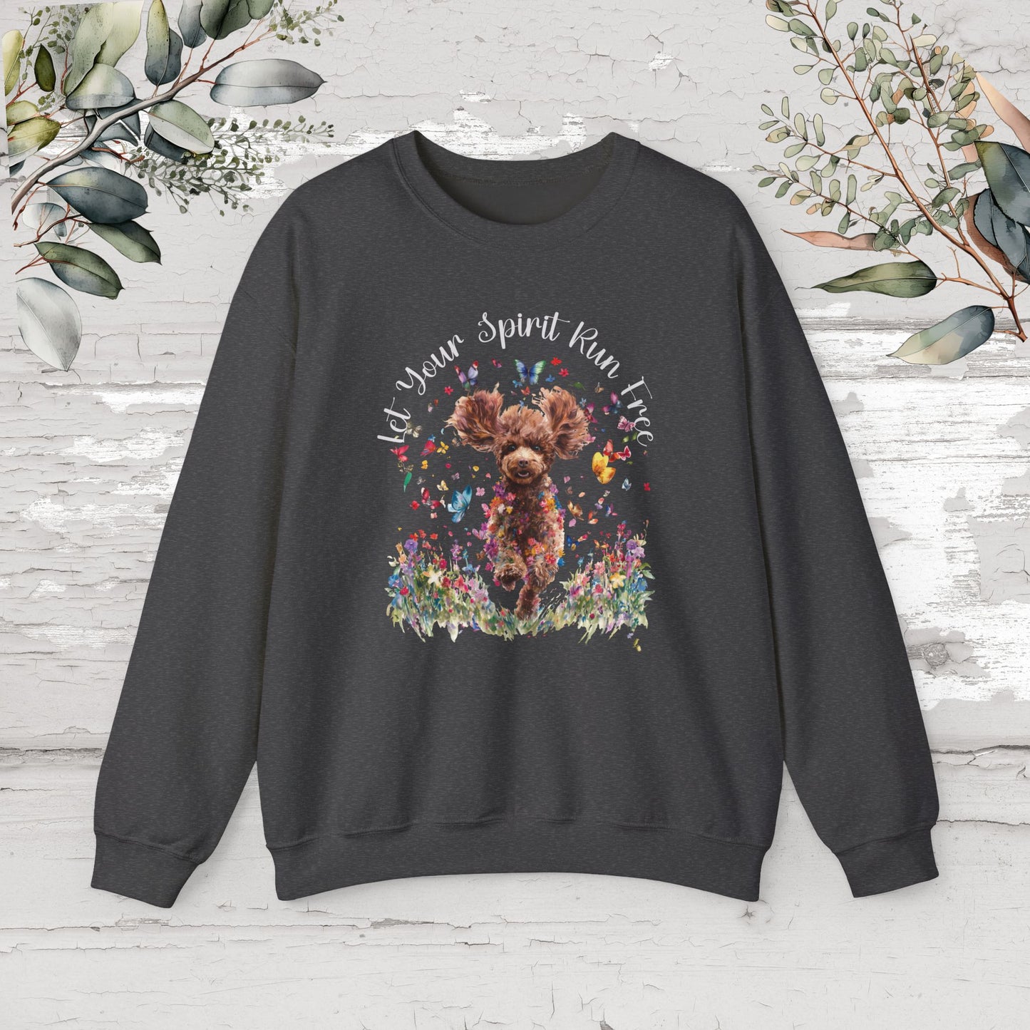 Cavapoo/Cavoodle Let your spirit run free, Sweatshirt
