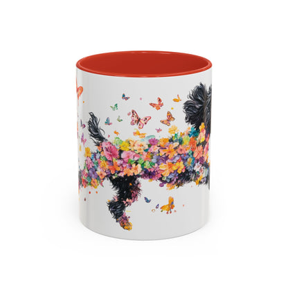 Cavoodle/Cavapoo #2 Personalized Accent Mugs, 11oz
