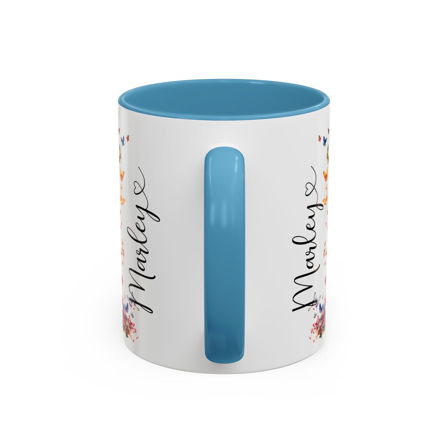 Silky Terrier #2 Personalized Accent Mugs, 11oz