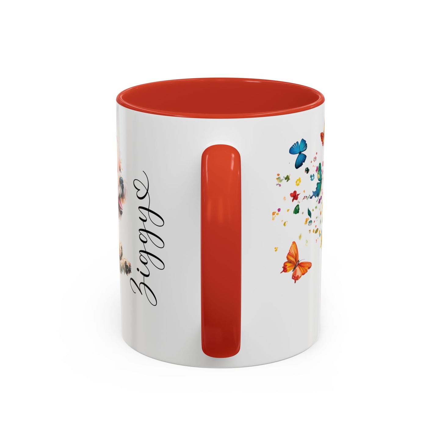 Shih Tzu Personalized Accent Mugs, 11oz