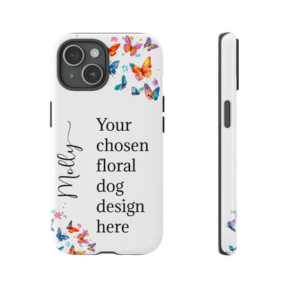 Phone Case, Personalized from ANY OF OUR DESIGNS - White case