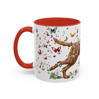 Chesapeke Bay Retriever Personalized Accent Mugs, 11oz