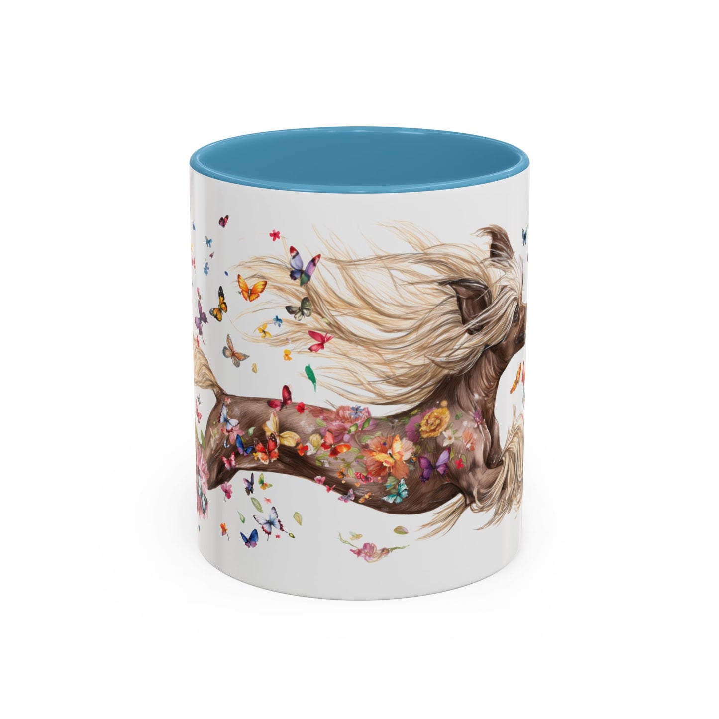 Chinese Crested Personalized Accent Mugs, 11oz