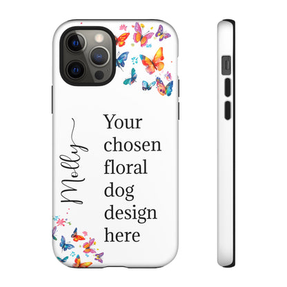 Phone Case, Personalized from ANY OF OUR DESIGNS - White case