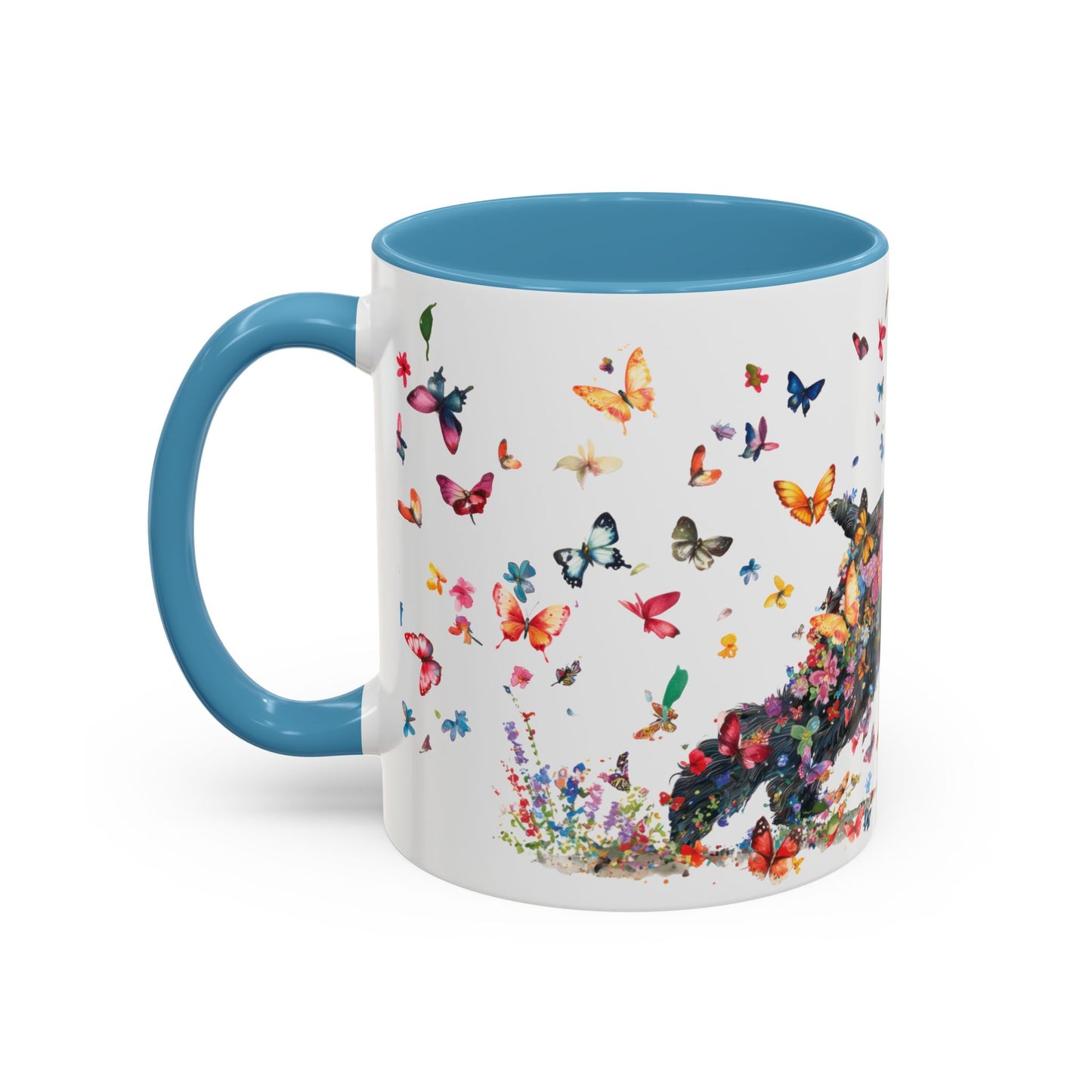 Giant Schnauzer Personalized Accent Mugs, 11oz