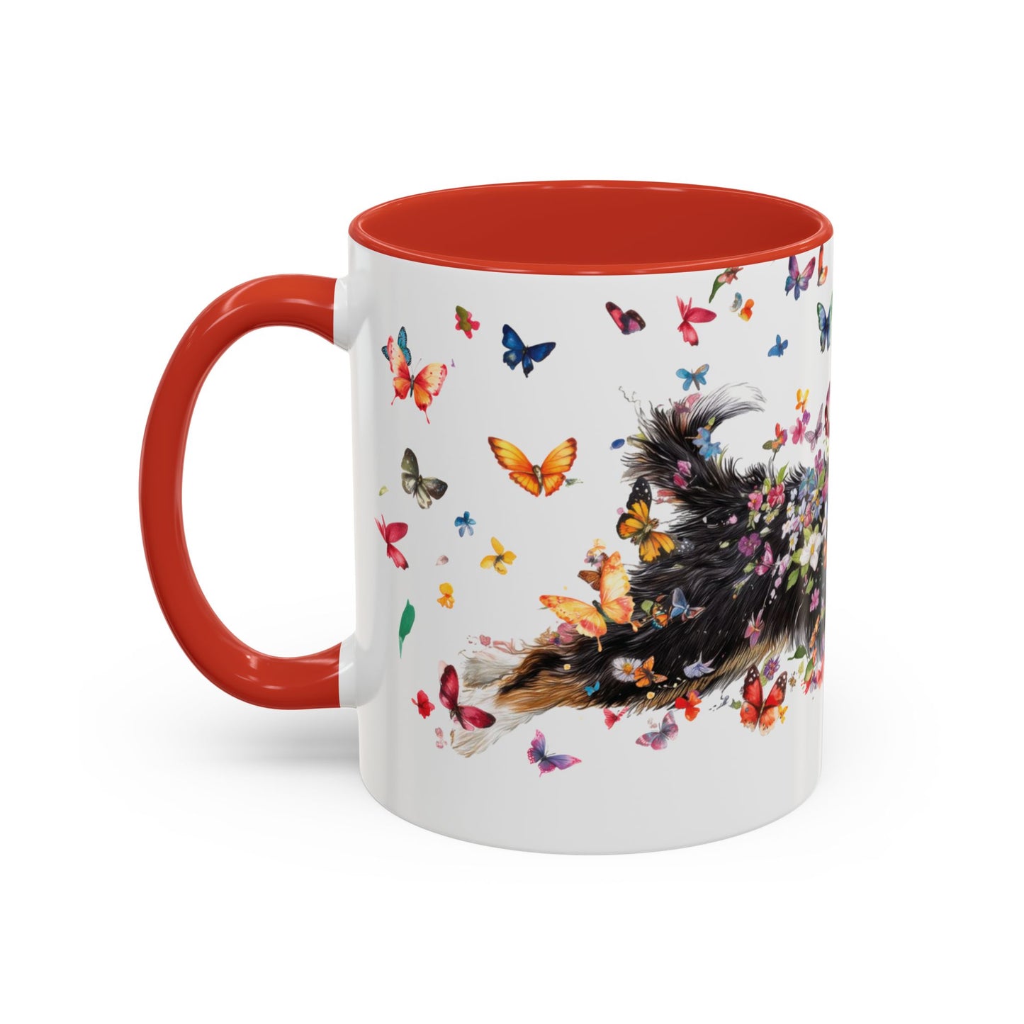Mini Aussie Doodle Personalized Accent Mugs, 11oz