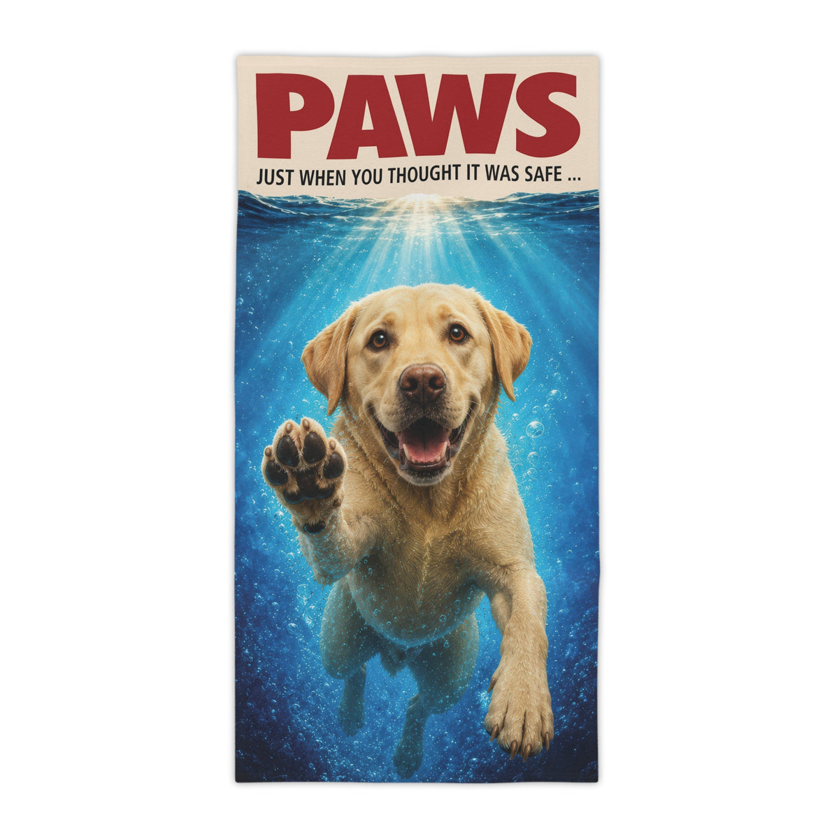 Labrador #1 PAWS Beach Towel