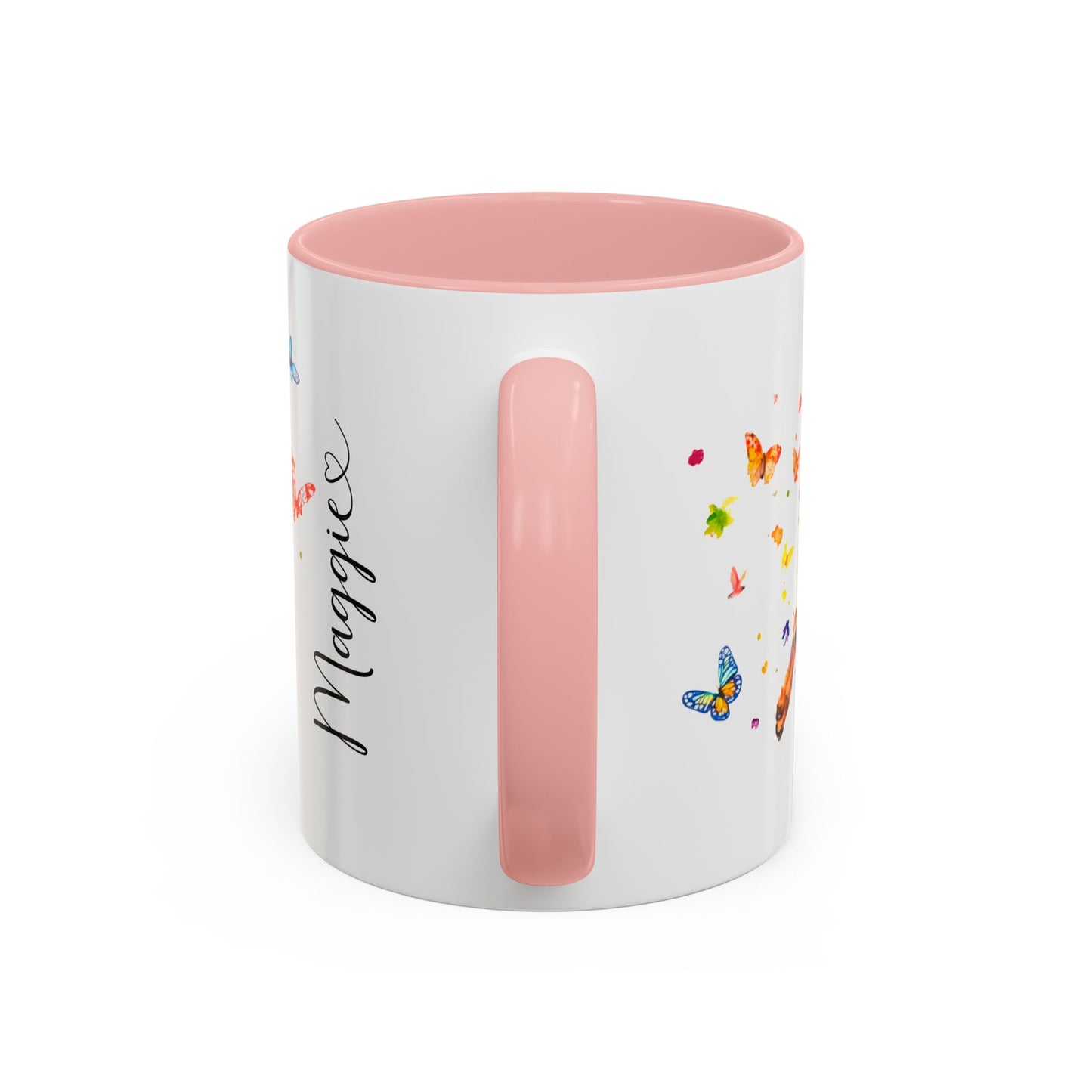 Dutch Shepherd Personalized Colorful Accent Mugs, 11oz