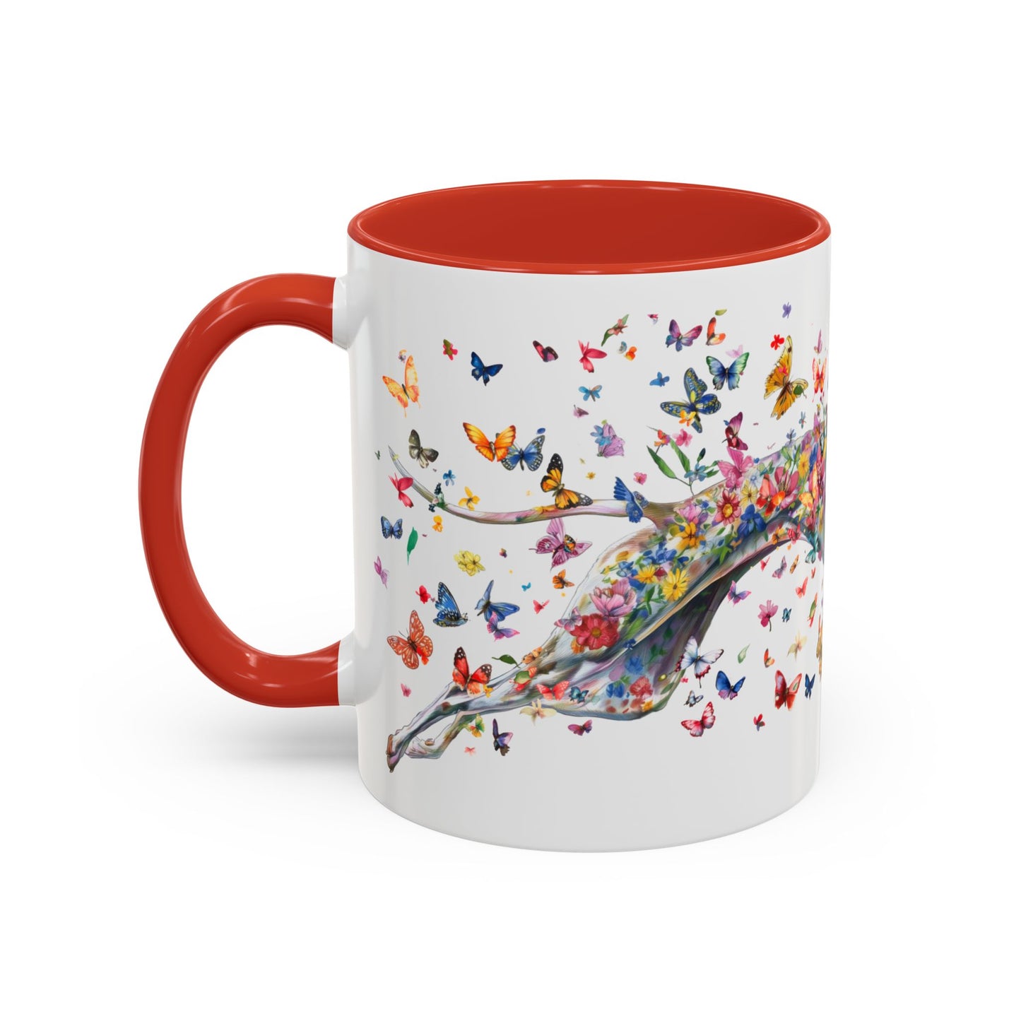 Greyhound #5 Personalized Accent Mugs, 11oz