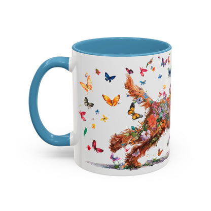 Cockapoo #2 Personalized Accent Mugs, 11oz